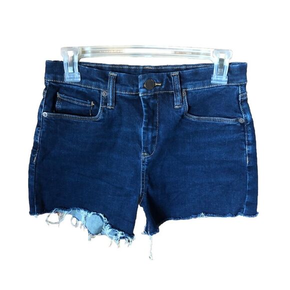 BLANK NYC Retro High Denim Cut Off Shorts - 26 - Picture 1 of 10